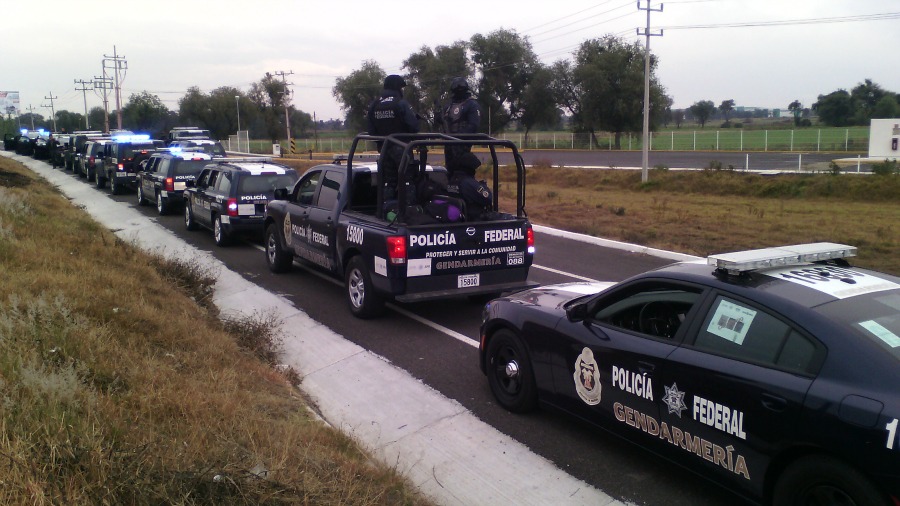 Elementos de la Gendarmería Nacional apoyarán en la lucha contra el robo de hidrocarburo en Puebla.