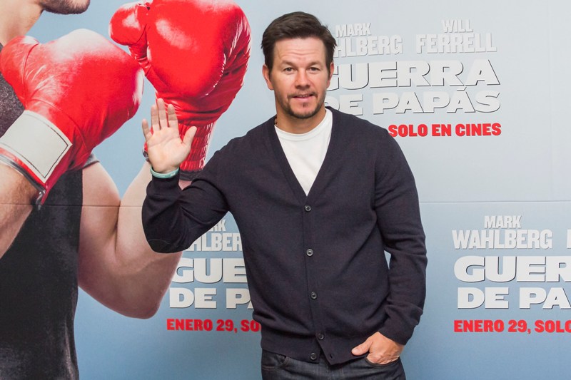 Mark Wahlberg visitó México para presentar la película 'Guerra de papás'. 