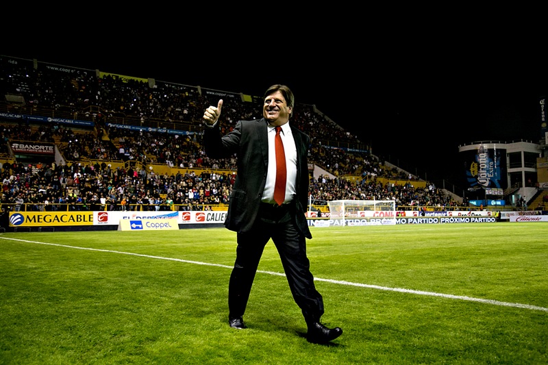 Miguel Herrera, técnico de los Xolos de Tijuana 