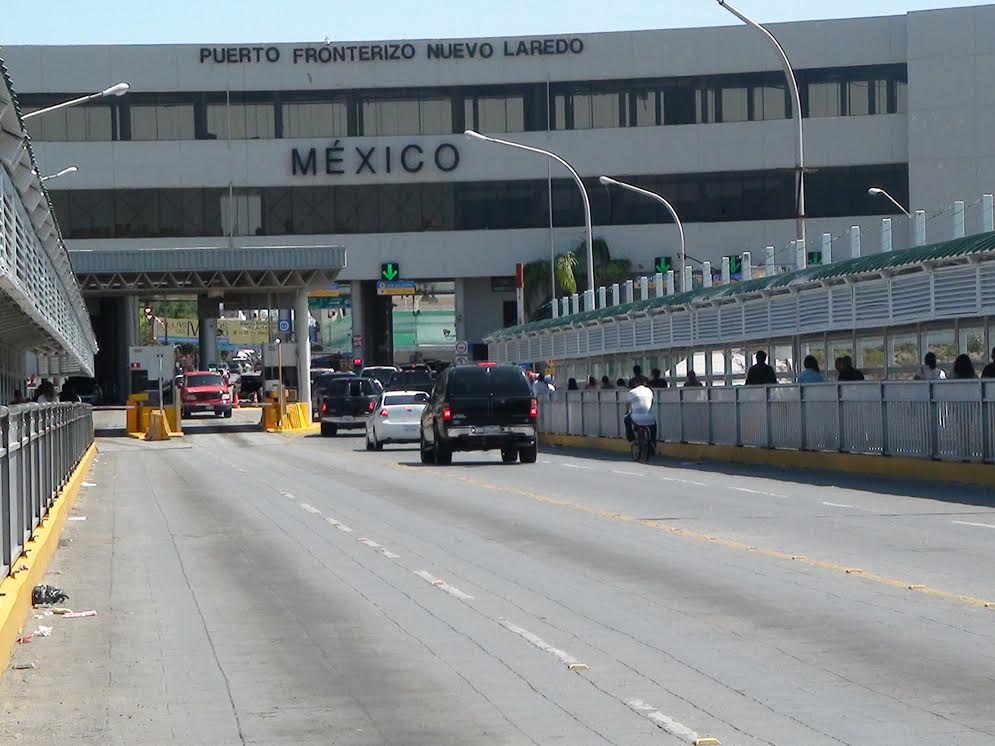 Puente Internacional dos en Nuevo Laredo, Tamaulipas.