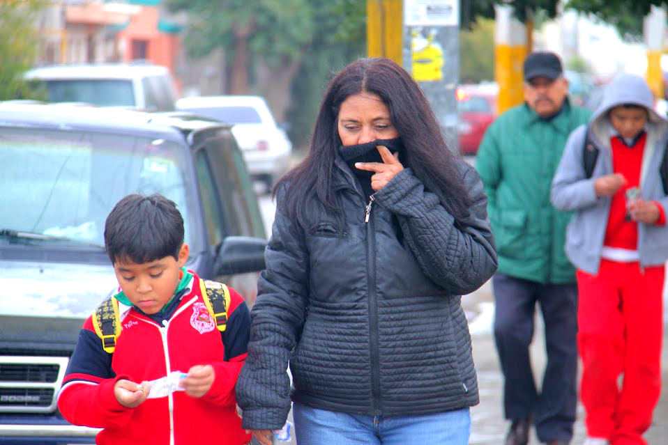 El frente frío 34 se combinará con la octava tormenta invernal de la temporada lo que ocasionará el descenso considerable de temperatura.