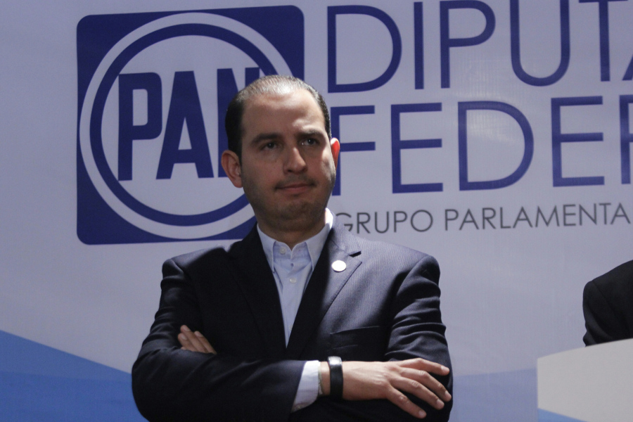 Marko Cortés, coordinador de los diputados de Acción Nacional.
