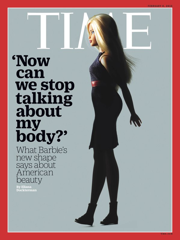 Barbie luce una nueva figura. 