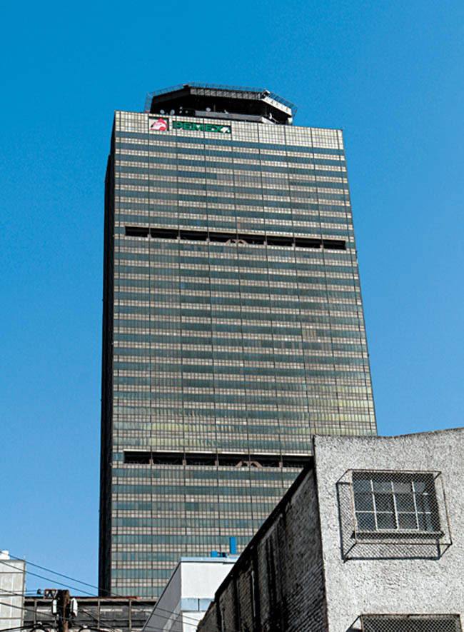 Sede de Pemex en la Ciudad de México. 
