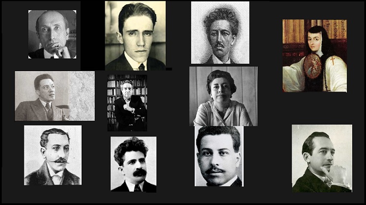 Se trata de un diálogo entre pintura y poesía inspirado en 11 poetas