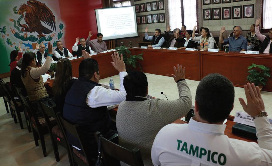Apoyan en su labor cuando los candidatos llegan a los gobiernos municipales.