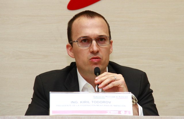 Kiril Todorov, Presidente de la Federación Mexicana de Natación 