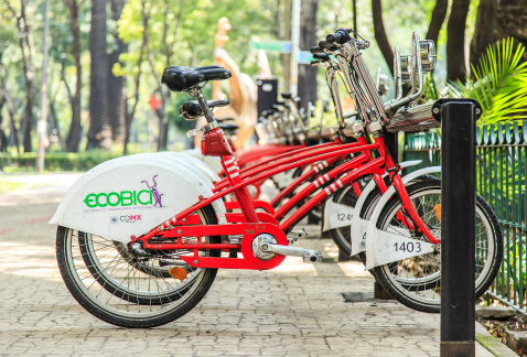 Biciestacionamientos de Ecobici de Paseo de la Reforma, así como del Eje 8 Sur, entre otras, serán retiradas temporalmente debido a la próxima visita 