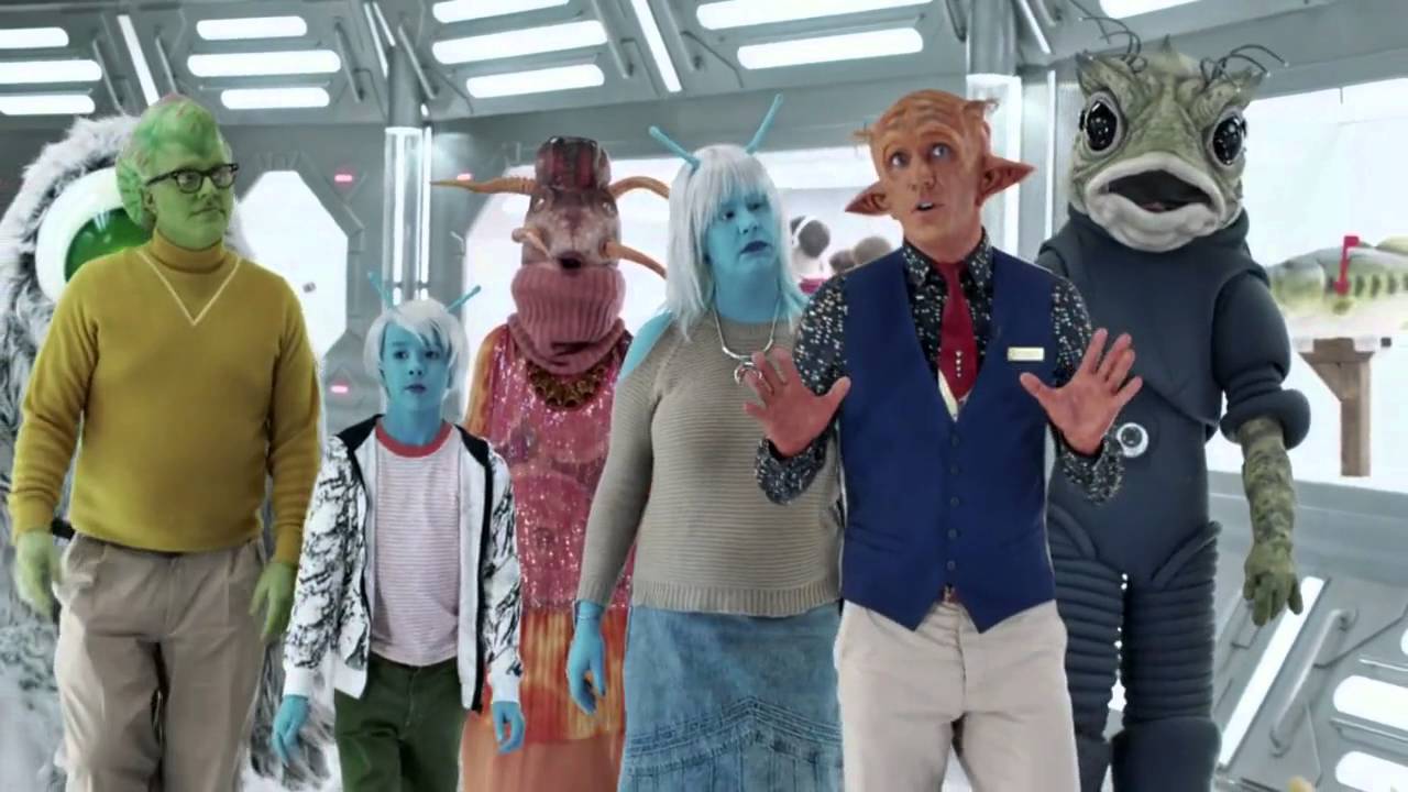 Los extraterrestres en el comercial de Avocados From Mexico. 