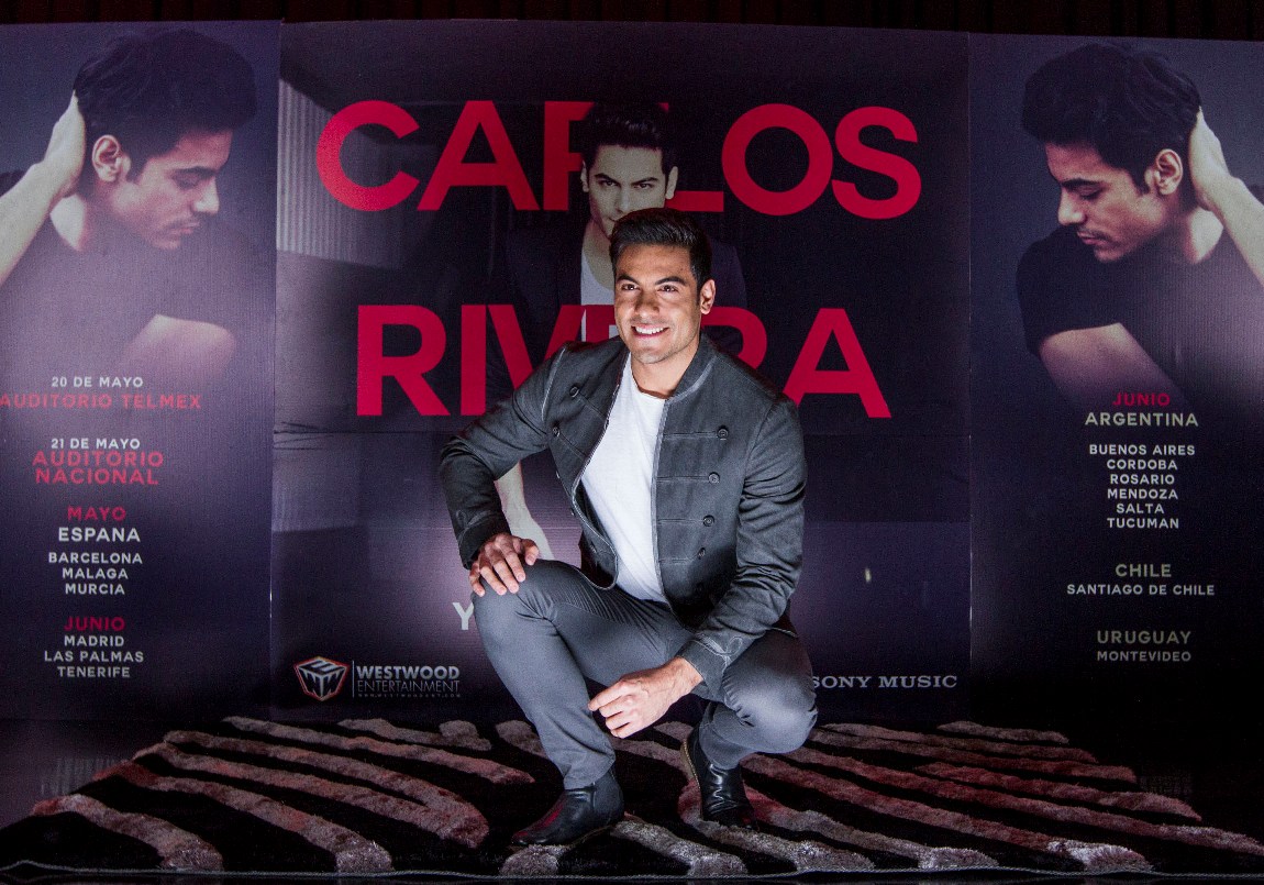 Carlos Rivera se presentará por primera vez en el recinto de Reforma.