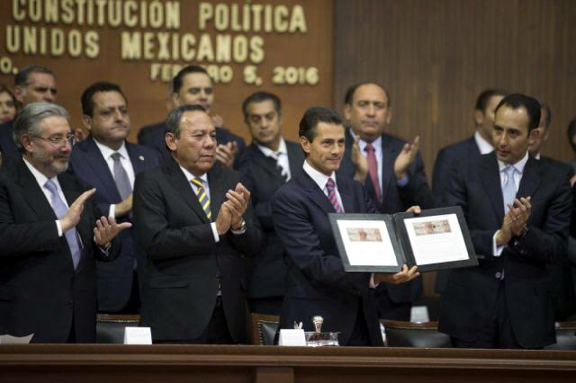 Conmemoración del 99 Aniversario de la Promulgación de la Constitución.