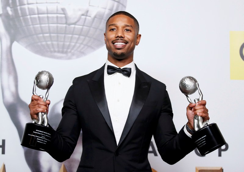 Michael B. Jordan fue el gran ganador de la noche. 