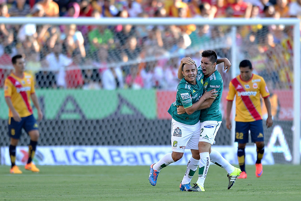 Morelia vs. León durante el la fecha 5 del Apertura 2015