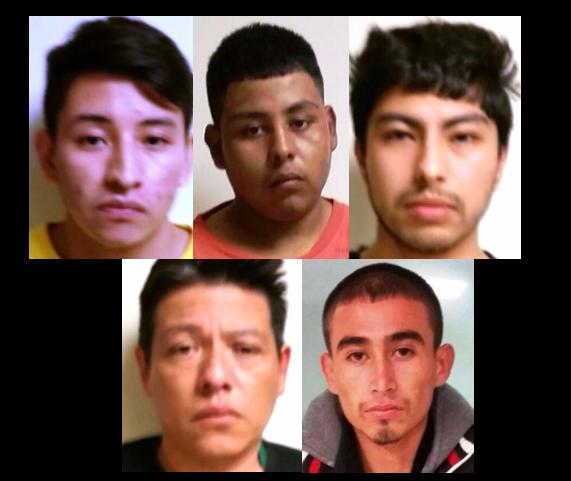Secuestradores homicidas capturados en Reynosa, Tamaulipas.