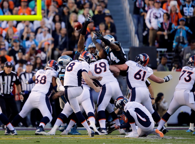 Brandon McManus le diò los primeros puntos del partido a Denver