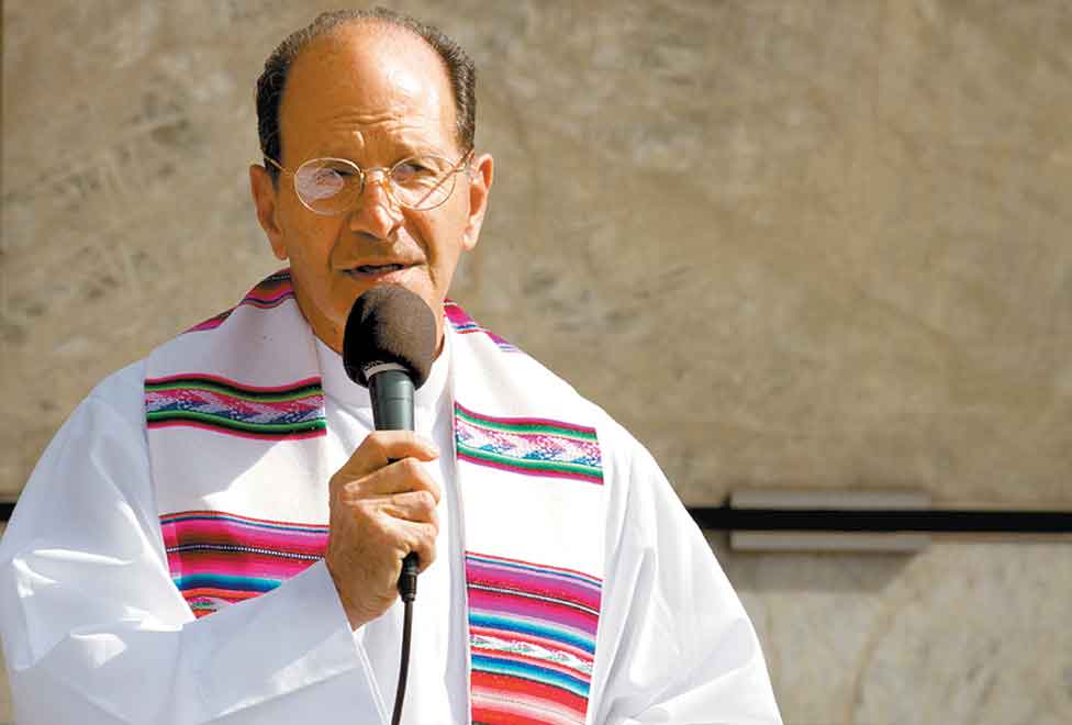 Alejandro Solalinde, coordinador de la Pastoral de Movilidad Humana Pacífico Sur del episcopado.