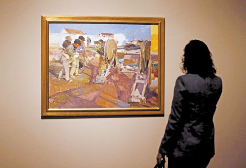 Faceta poco conocida, a diferencia de sus cuadros del litoral levantino.