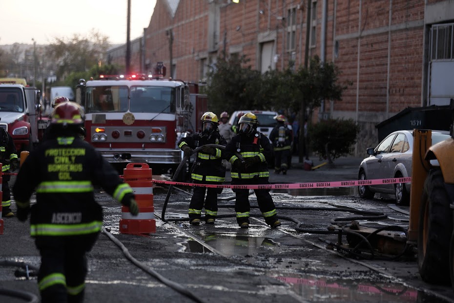 Controlan fuga de gas en la Zona Industrial