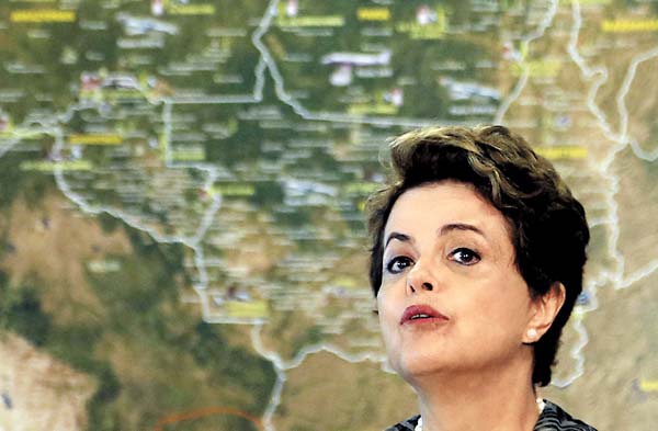 La presidenta Dilma Rousseff. 