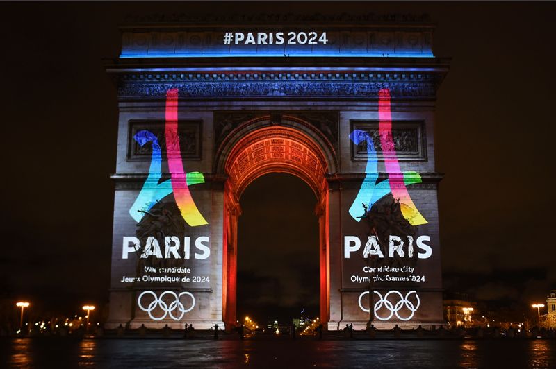 Logotipo de París, una de las ciudades candidatas a albergar los Juegos Olímpicos de 2024