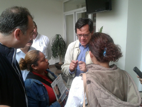 El subsecretario de Derechos Humanos, Roberto Campa, se reunió hace una semana con familiares de los desaparecidos. 