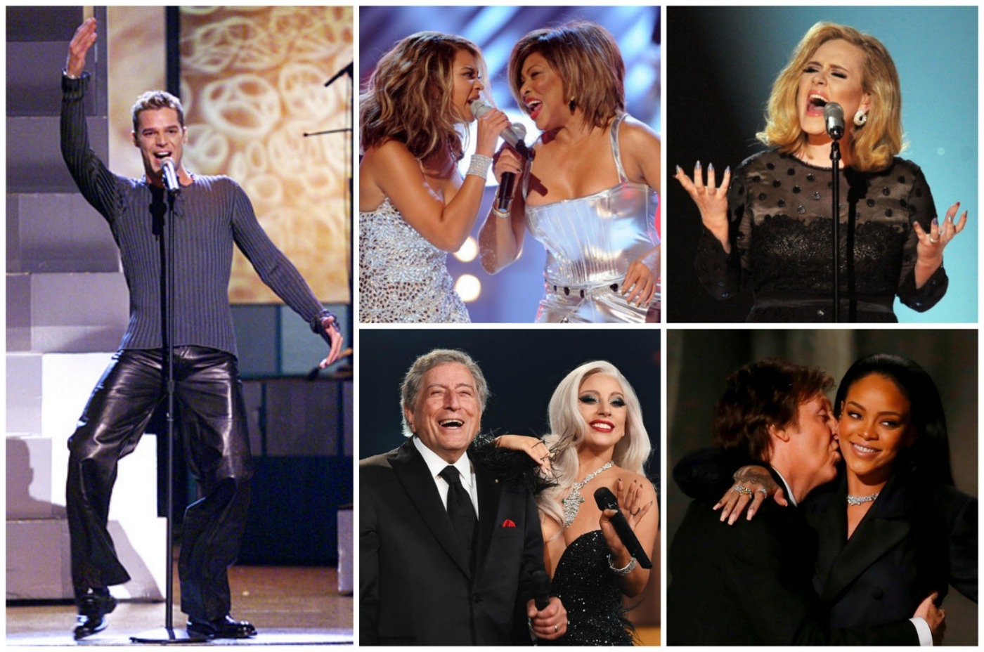 Los cantantes que han hecho estallar el escenario del Grammy. 