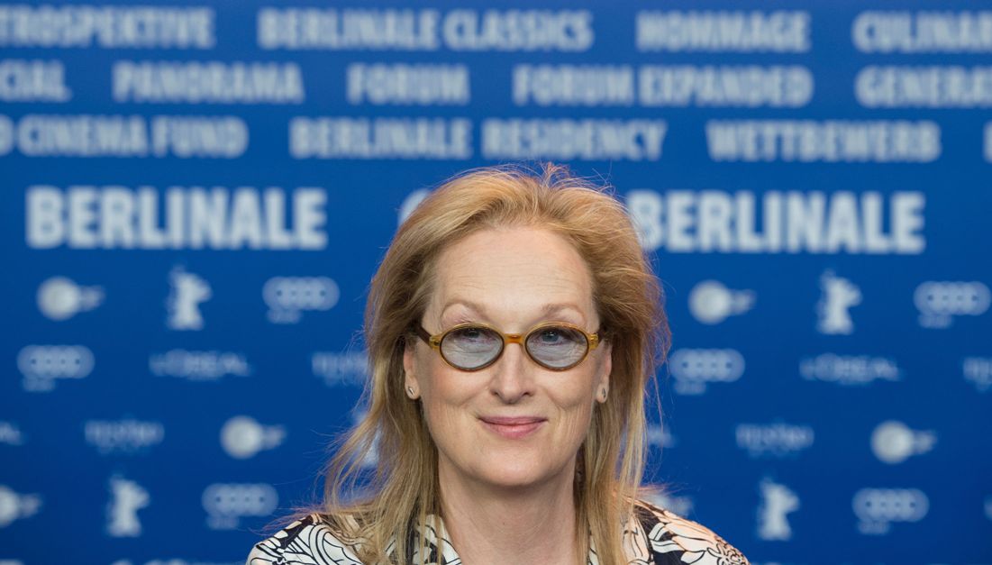 Meryl Streep ofreció una conferencia de prensa en la Berlinale, cuyo jurado preside este año. 