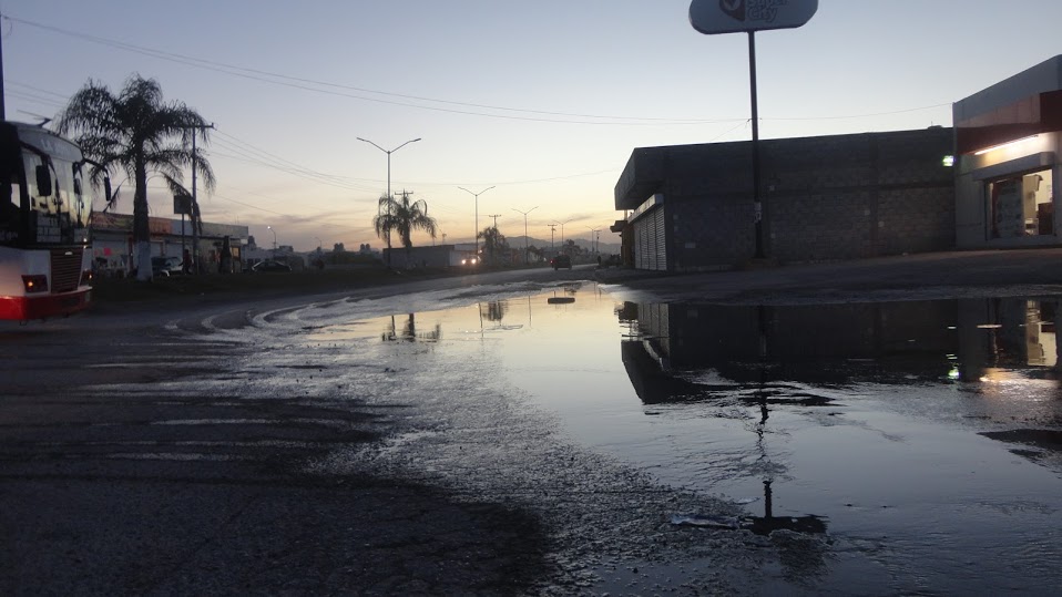 Vecinos de la colonia Loma Real II de Torreón denunciaron un problema grave de aguas negras.