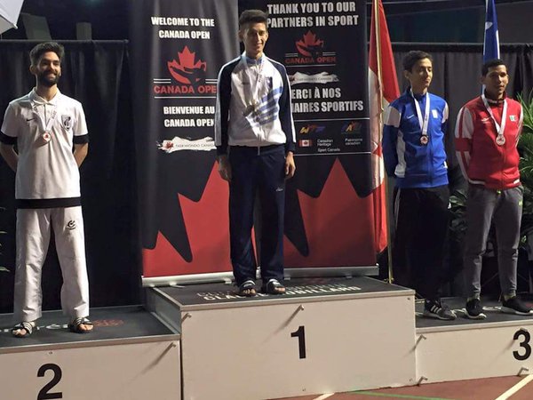 Abel Mendoza Mora y Andrés Beceiro Pizzarro Suárez se colgaron medalla de bronce en el Abierto de Canadá 