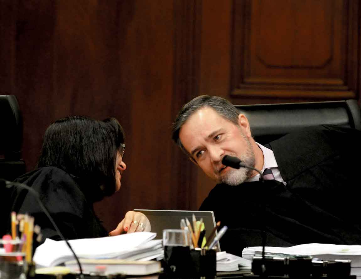 El ministro integrante de la primera sala de la SCJN.