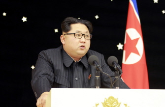 Kim Jong-Un, durante su discurso el pasado sábado en Pyongyang a los científicos que ayudaron al lanzamiento del satélite 