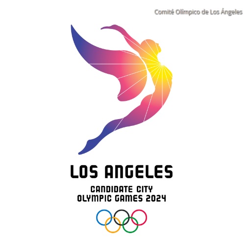 Logo de Los Ángeles para competir como sede de los Juegos Olímpicos 2024 