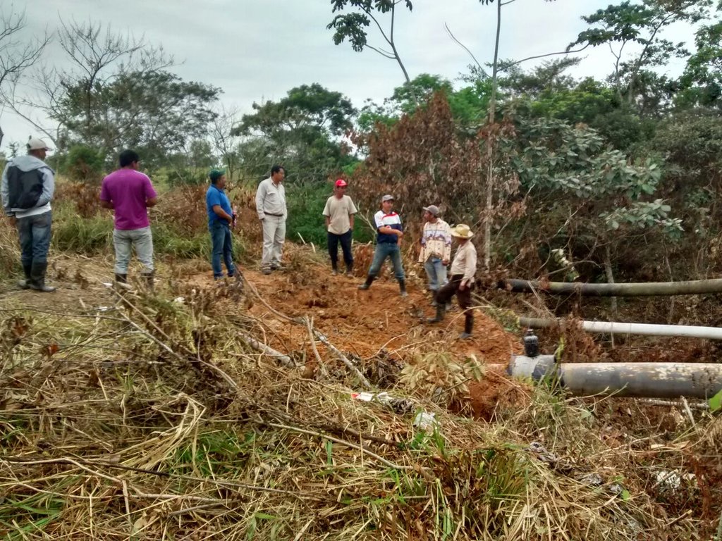 El derrame de combustible fue en el Istmo de Tehuantepec. 
