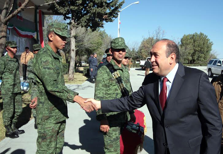 Coahuila construye cuarteles militares para más seguridad.
