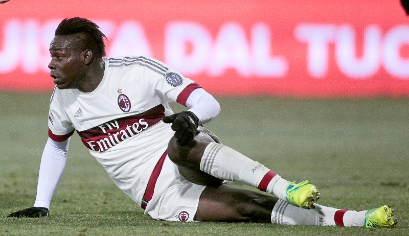 Mario Balotelli, delantero del AC Milan 