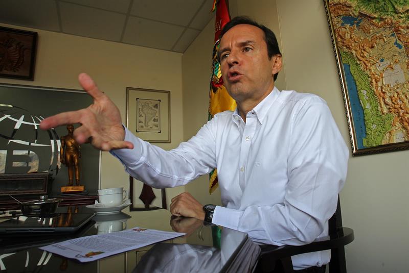 El ex presidente de Bolivia, Jorge Quiroga, se mostró radicalmente contrario a una nueva reelección de Evo Morales