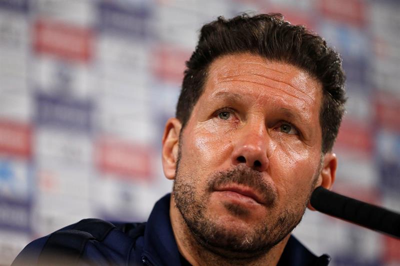 Diego Simeone, director técnico del Atlético de Madrid