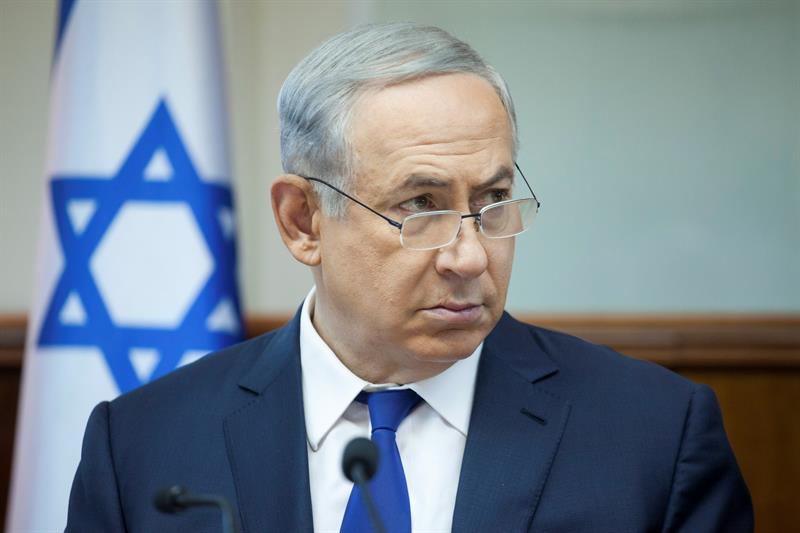 El primer ministro de Israel, Benjamin Netanyahu, uno de los líderes mundiales que fue espiado por la NSA estadunidense, según Wikileaks