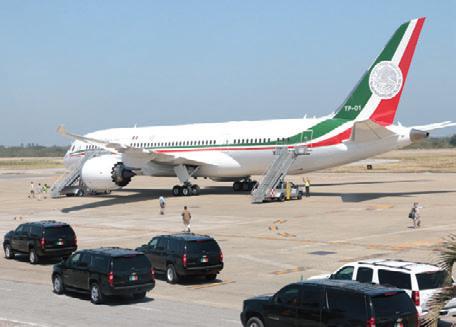La actividad en el aeropuerto de Tampico se interrumpió.