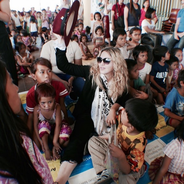 Una de las imágenes que compartió Madonna en Instagram. 