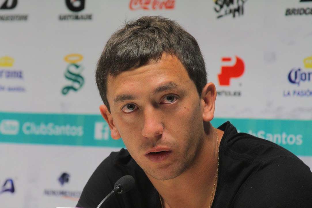Agustín Marchesín, guardameta de Santos Laguna.