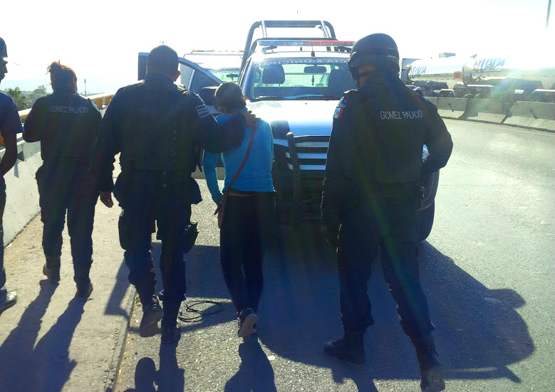 A Norma se le trasladó a las instalaciones de la Vicefiscalía de Gómez Palacio.
