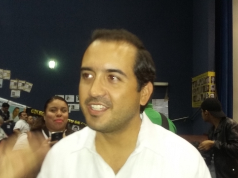 Senador del PAN por Veracruz, Fernando Yunes Márquez.