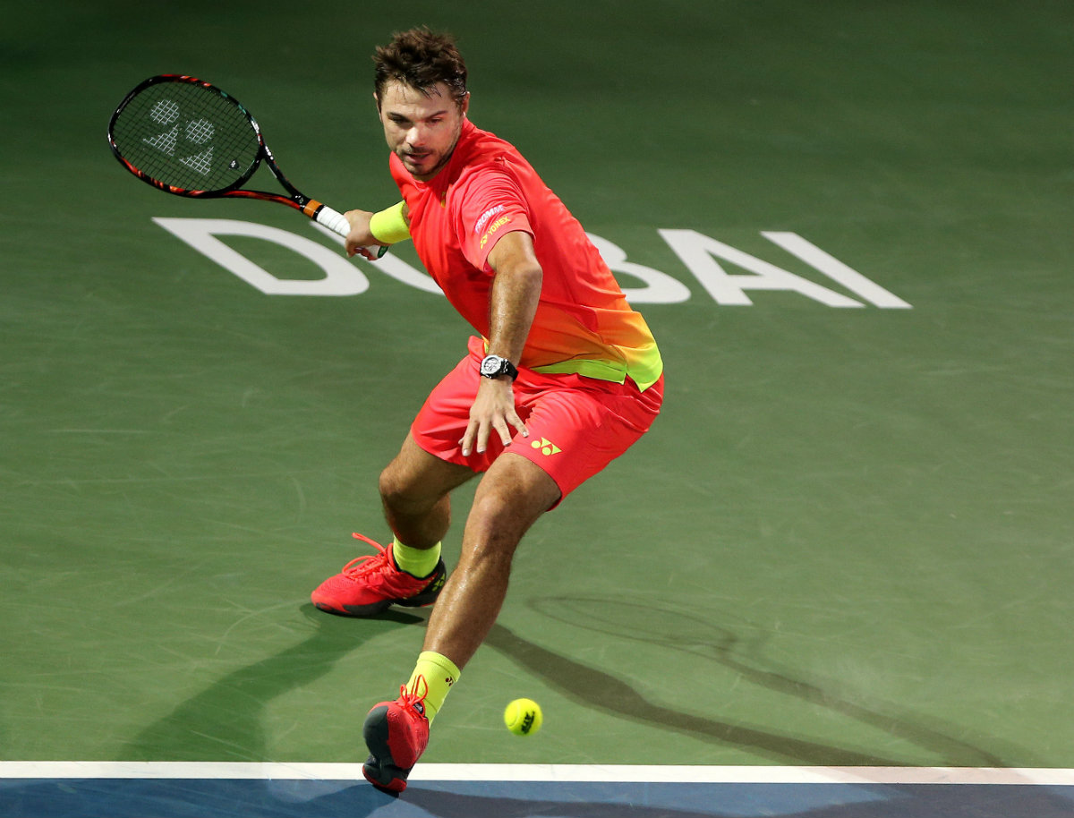 Wawrinka avanza a la final del torneo de Dubai
