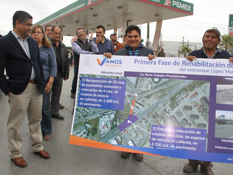 Asegura que San Nicolás está listo para el concreto hidráulico.