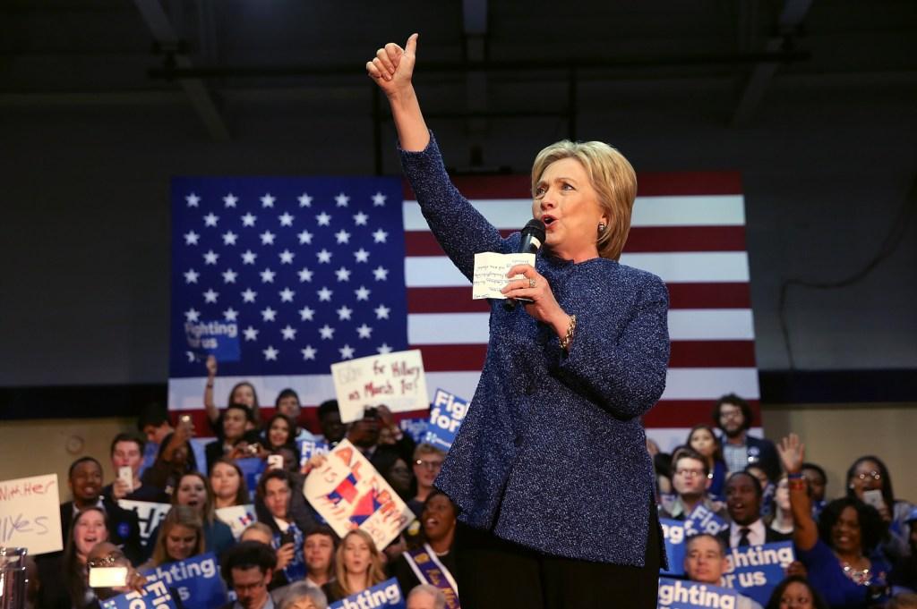 Hillary Clinton.