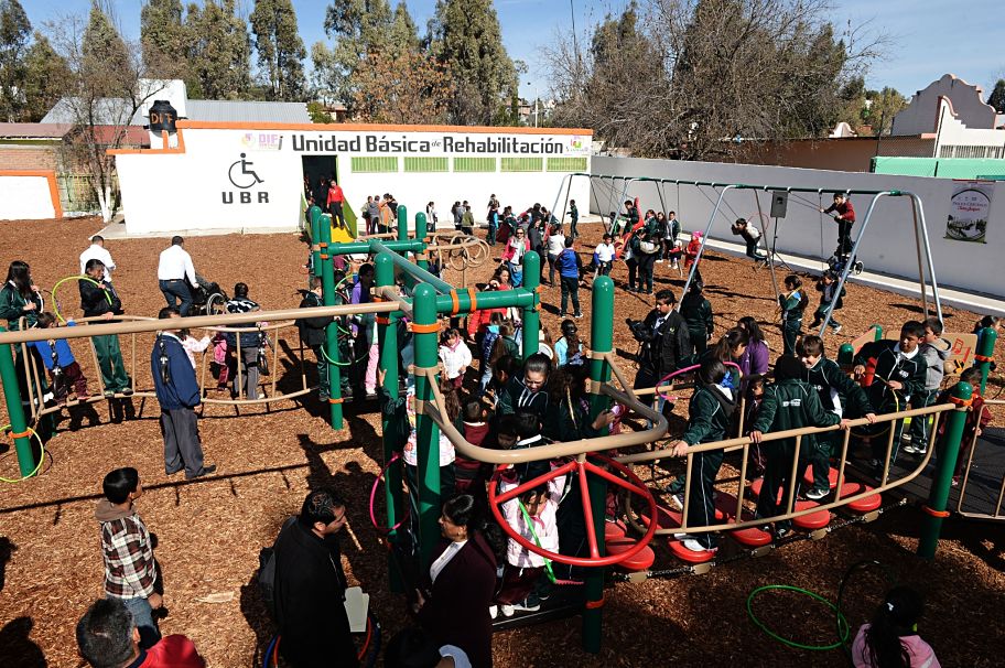 DIF Durango ha entregado 20 de 26 parques incluyentes contemplados dentro del proyecto "Todos Juegan".