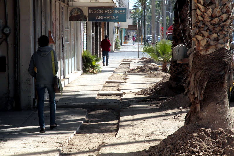En una semana se avanzó 2% en las obras del Paseo Morelos. 