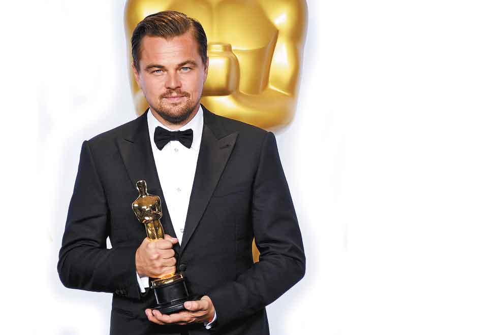 Leonardo DiCaprio obtuvo su primera estatuilla.