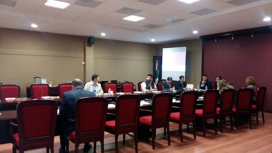 Sesión del Consejo del Instituto Electoral de Coahuila donde aprobaron el tabulador de sueldos.